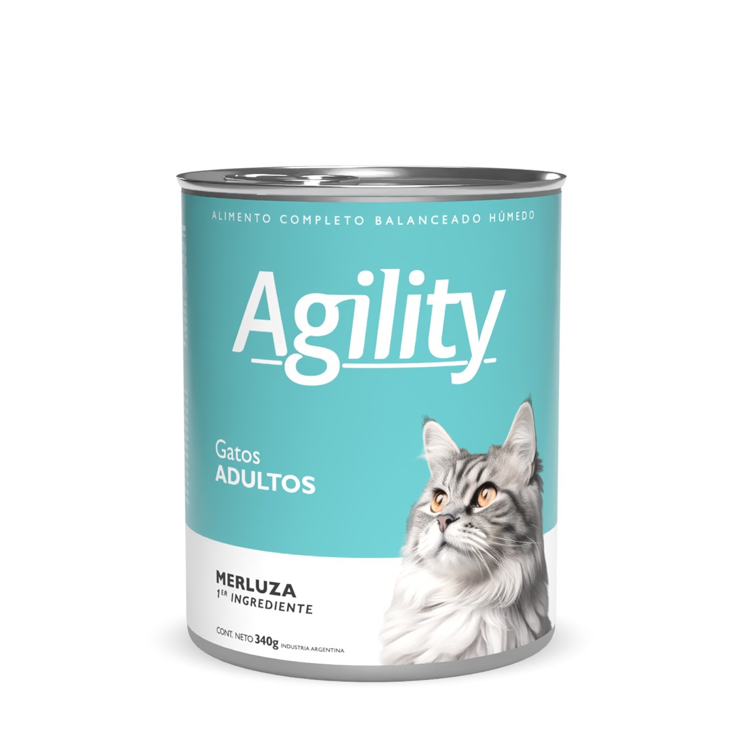 AGILITY GATO Adulto Alimento Húmedo Lata x 340 grs.