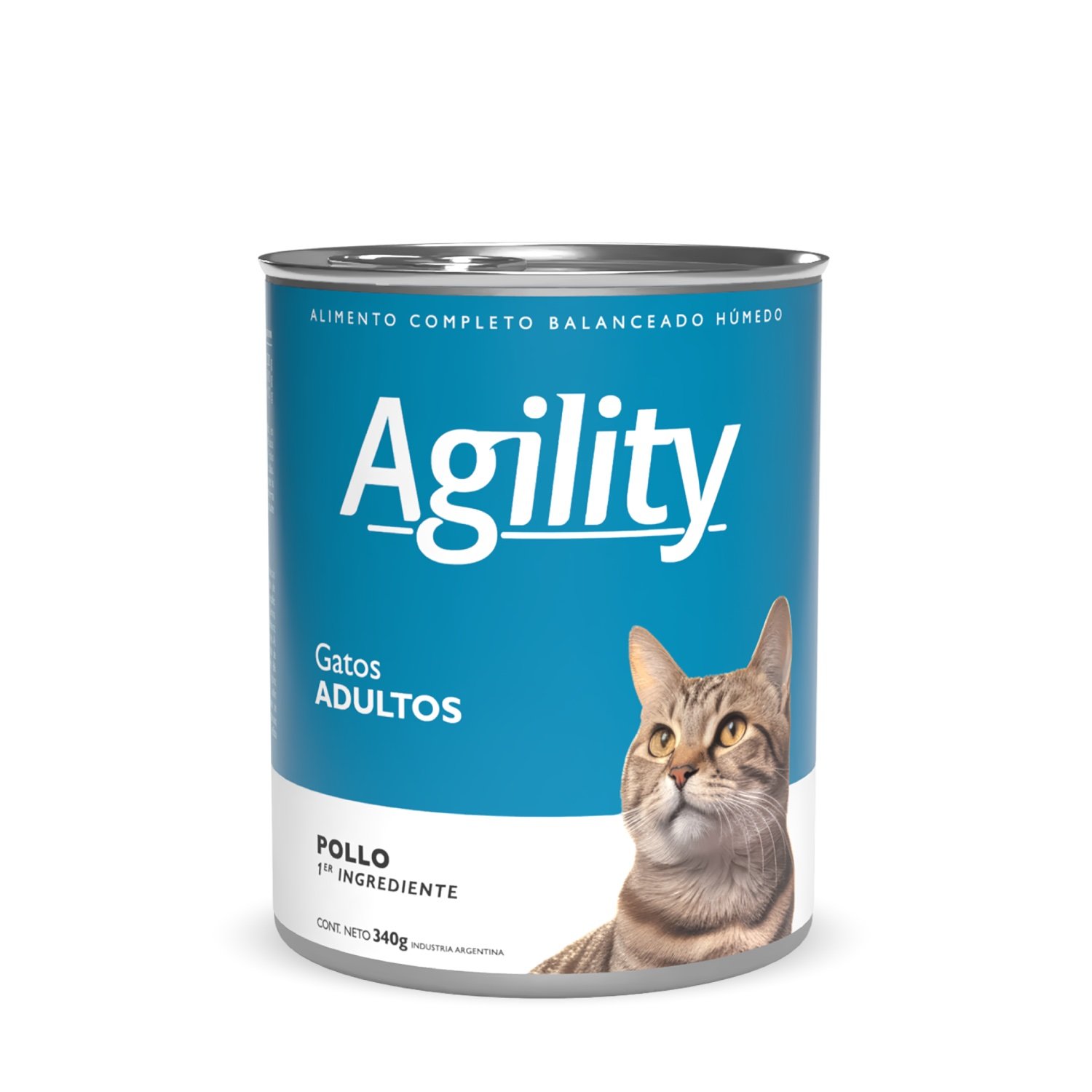AGILITY GATO Adulto Alimento Húmedo Lata x 340 grs. - Imagen 3