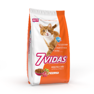 7 VIDAS GATO Adulto x 1,5 kgs.