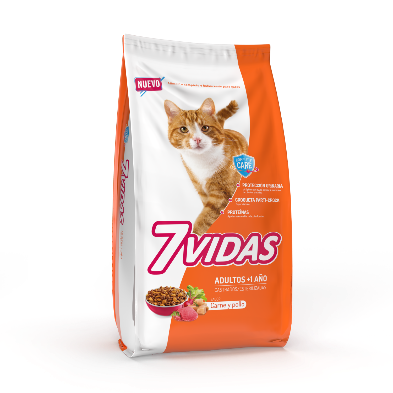 7 VIDAS GATO Adulto x 10 kgs. - Imagen 2
