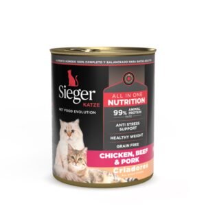 SIEGER GATO Adulto Alimento Húmedo x 340 grs.