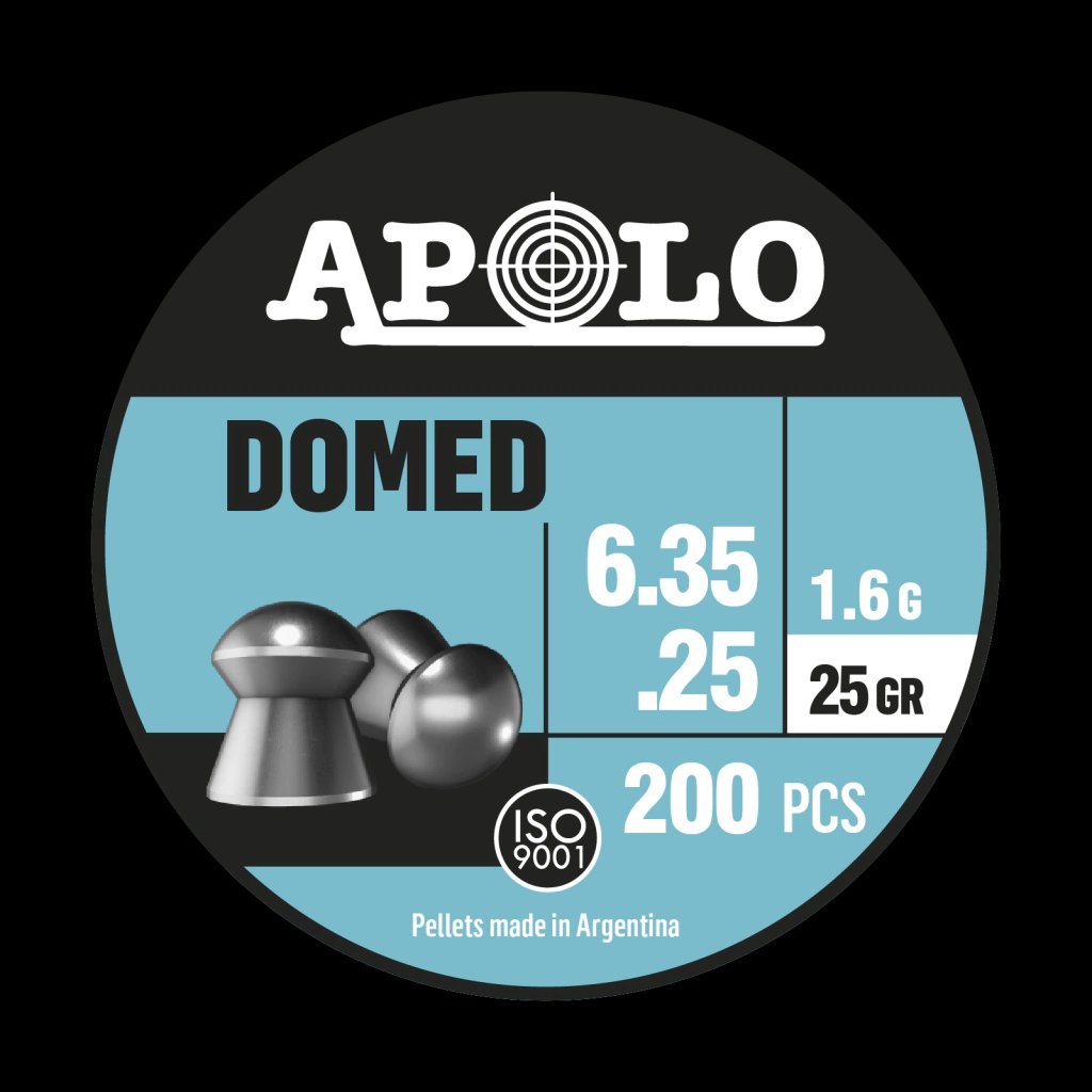 BALINES APOLO DOMED 6.35MM (200pcs)